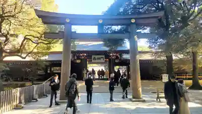 明治神宮の鳥居