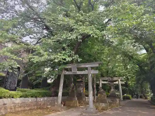 前原御嶽神社の鳥居