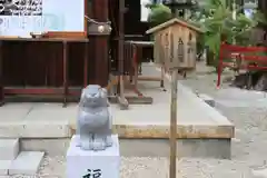 三輪神社の狛犬