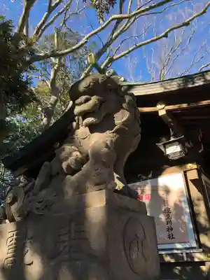 検見川神社の狛犬