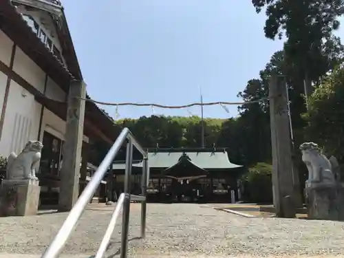 安仁神社の本殿・本堂