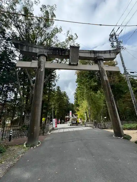 穂高神社本宮(長野県)