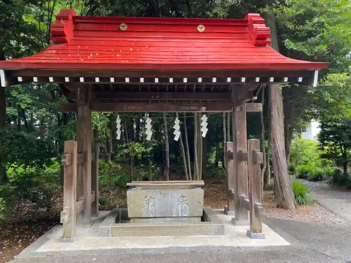 白鷺神社の手水舎