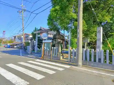 神明社(下小田井神明社)の鳥居
