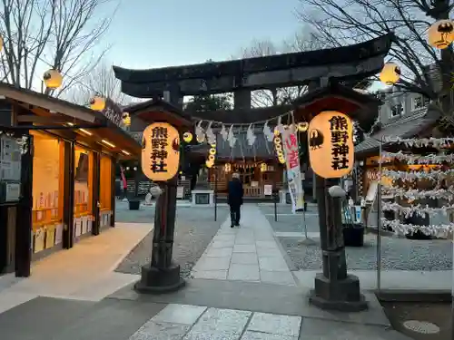 川越熊野神社の鳥居