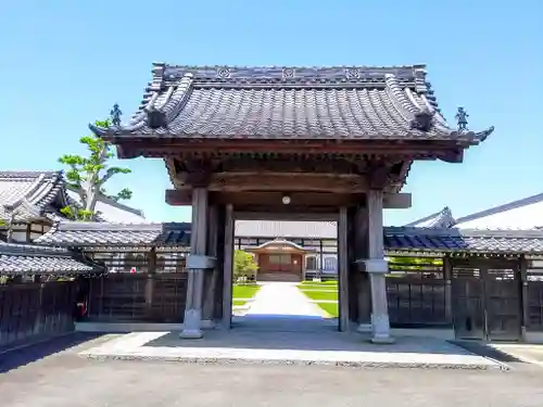 楞厳寺の山門・神門