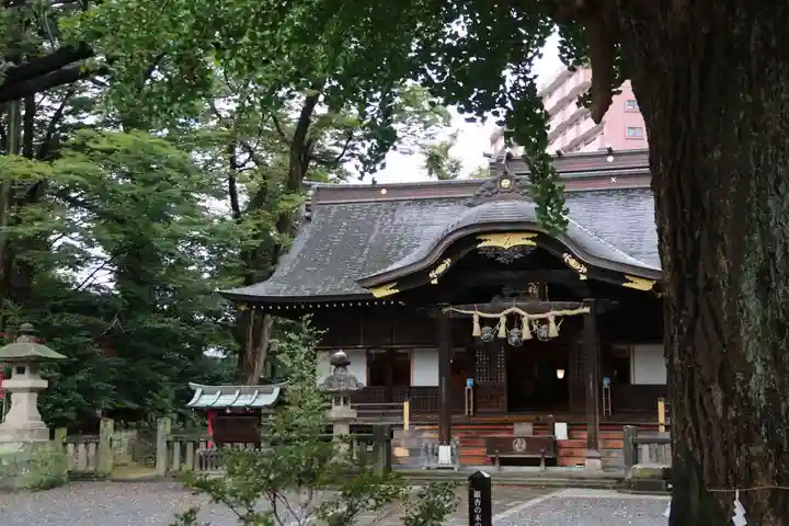 安積國造神社の本殿・本堂