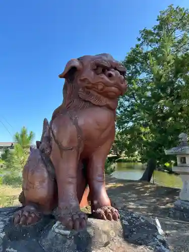 吉備津彦神社の狛犬