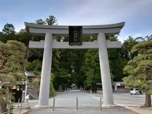 小國神社の鳥居