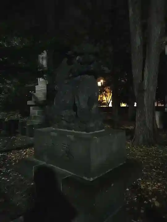 新琴似神社の狛犬