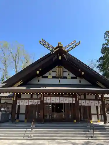 新琴似神社の本殿・本堂