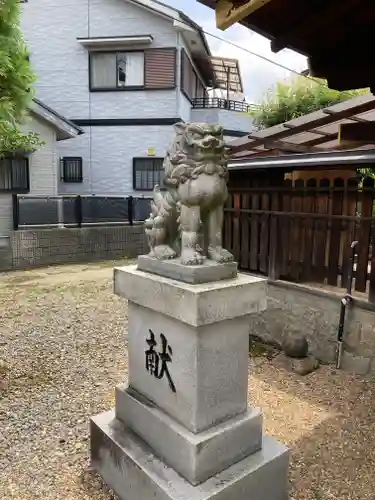 珠城神社の狛犬