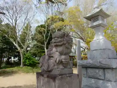 白子神社の狛犬
