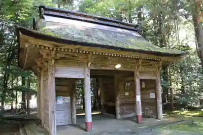 若狭彦神社（上社）の山門・神門
