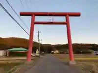 諏訪神社の鳥居