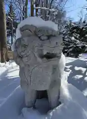 旭川神社の狛犬