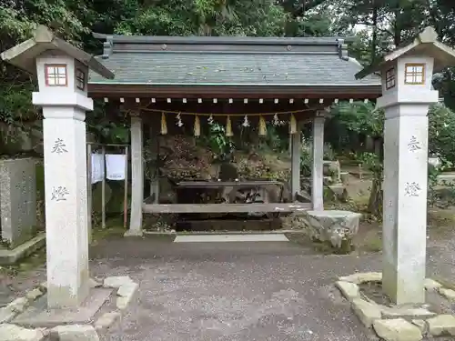 宇佐神社の手水舎