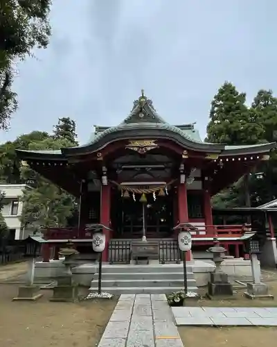 柏諏訪神社の本殿・本堂