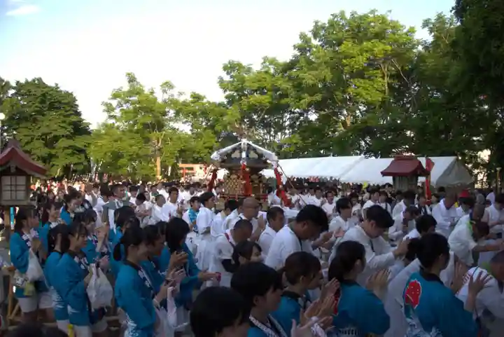 釧路一之宮 厳島神社のお祭り