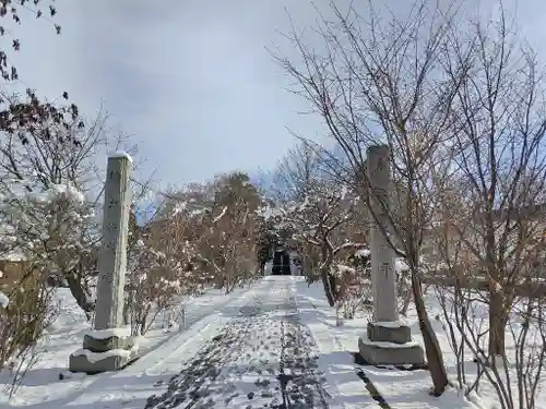 東神楽神社の鳥居