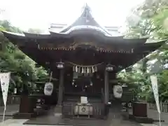 白旗神社の本殿