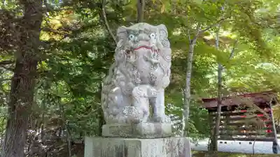 遠軽神社の狛犬