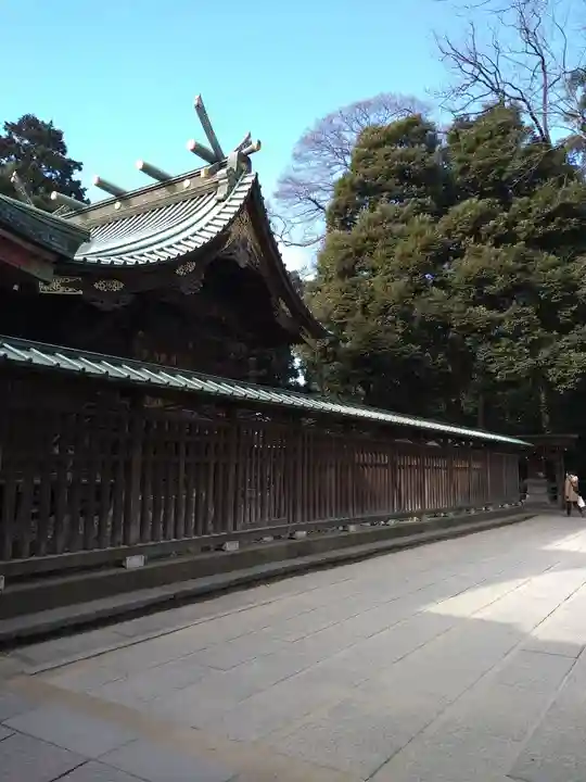 越ヶ谷久伊豆神社の本殿・本堂