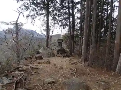 武蔵御嶽神社奥の院の自然