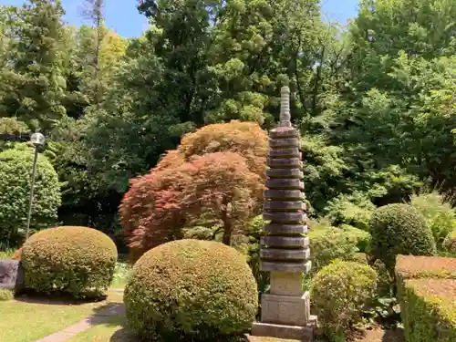 天台宗　長窪山　正覚寺の庭園