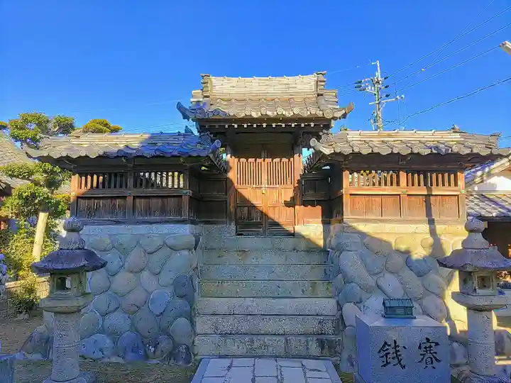 八幡社(平中八幡社)の本殿・本堂