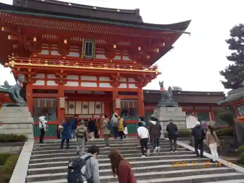 伏見稲荷大社の山門・神門