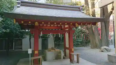 日本橋日枝神社の手水舎
