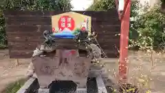 上里菅原神社の手水