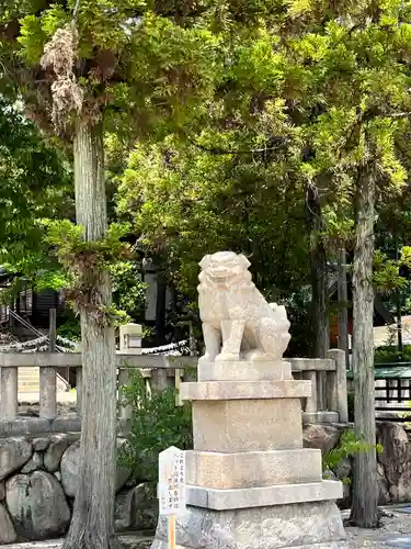 廣田神社の狛犬