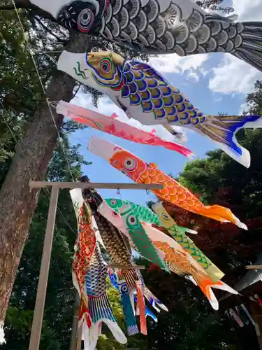 滑川神社 - 仕事と子どもの守り神(福島県)