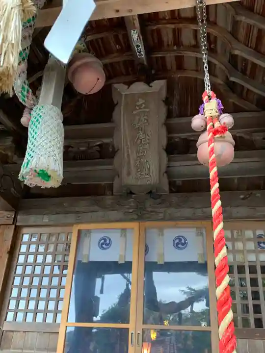 立鉾鹿島神社の本殿・本堂