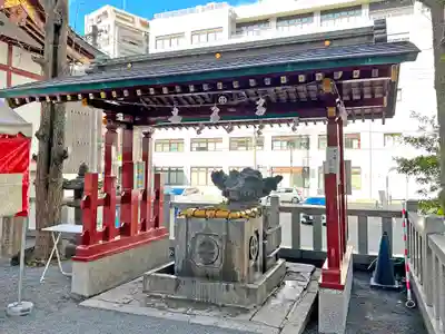 松原神社の手水舎