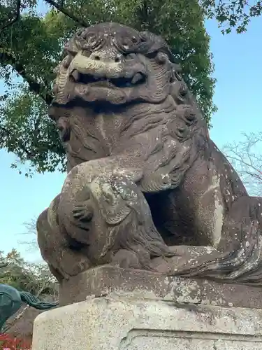 富士山本宮浅間大社の狛犬