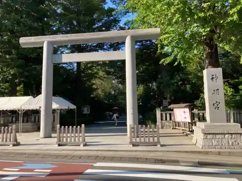 阿佐ヶ谷神明宮の鳥居