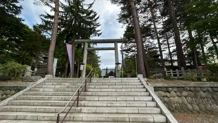上川神社の鳥居