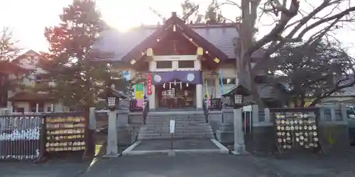 豊平神社の本殿