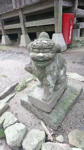 鹿島天足和気神社の狛犬