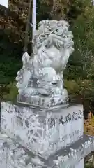 仁井田神社の狛犬