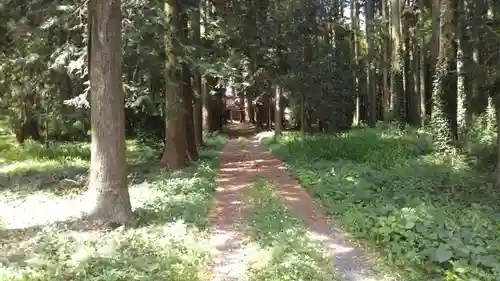 高房神社の自然