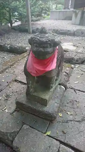 亀岡八幡宮の狛犬