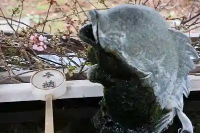 神炊館神社 ⁂奥州須賀川総鎮守⁂の手水舎