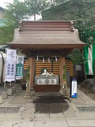 田無神社の手水舎