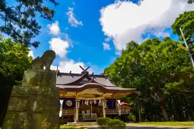 尻岸内八幡神社の本殿・本堂