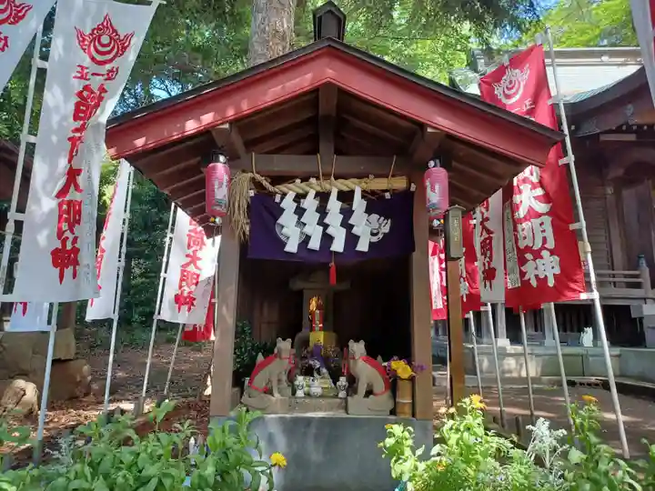 馬場氷川神社の末社・摂社