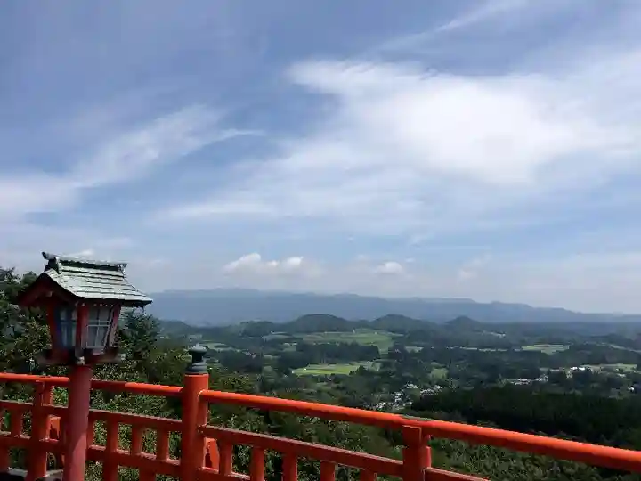 霞神社の景色